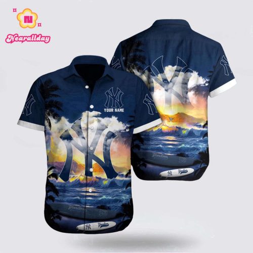 MLB New York Yankees Custom Hawaiian Shirt – Ideal Baseball Fusion for Fans