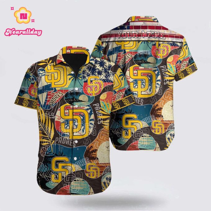 MLB San Diego Padres Hawaiian Shirt: Dive into Tropical Fan Style