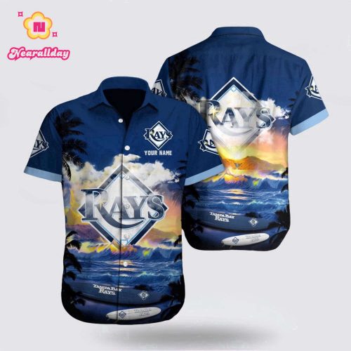 MLB Tampa Bay Rays Custom Hawaiian Shirt – Embrace Summer Style!