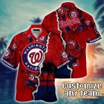 MLB Washington Nationals Custom Hawaiian Shirt – Champion Chic Couture for Fans