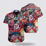 Personalized Washington Nationals MLB Hawaiian Shirt – Unleash Your Fan Spirit!