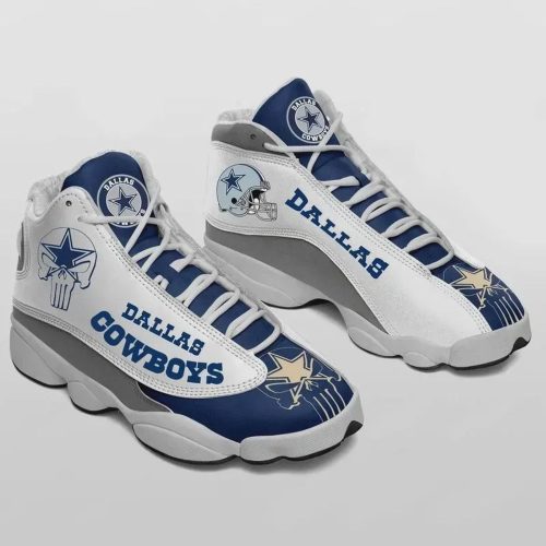 Dallas Cowboys Air Jordan 13 Sneaker Custom For Fans Gift