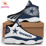 Dallas Cowboys Air Jordan 13 Sneaker Custom For Fans Gift