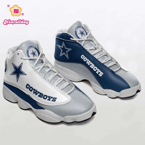 Dallas Cowboys Air Jordan 13 Sneaker Custom For Fans Gift