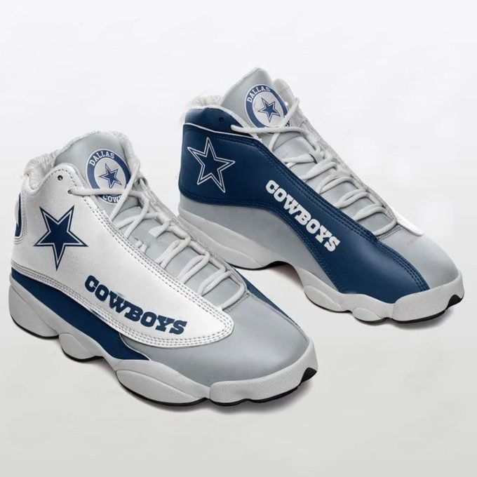 Dallas Cowboys Air Jordan 13 Sneaker Custom For Fans Gift