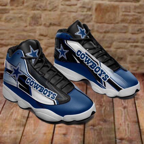 Dallas Cowboys Air Jordan 13 Sneakers BG65