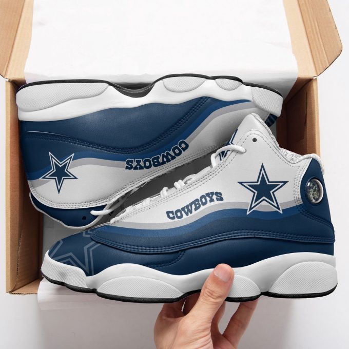 Dallas Cowboys Air Jordan 13 Sneakers BG91