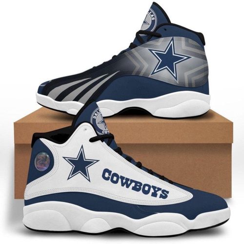 Dallas Cowboys Air Jordan 13 Sneakers Sport Shoes V2 For Men Women