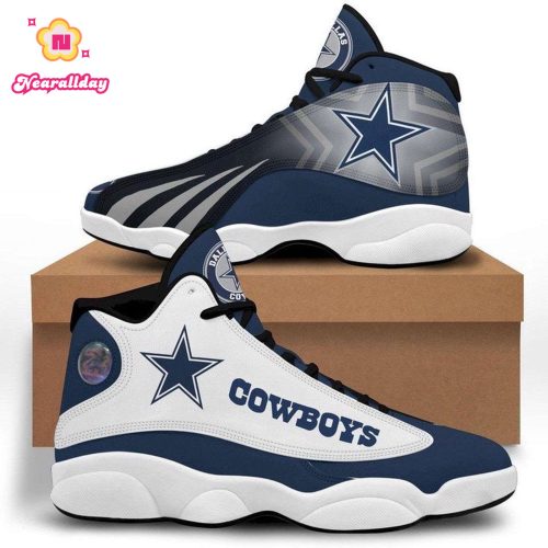 Dallas Cowboys Air Jordan 13 Sneakers Sport Shoes V2 For Men Women