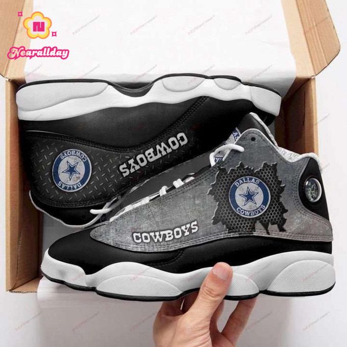 Dallas Cowboys Air Jordan 13 Sneakers Sport Shoes V5 For Men Women