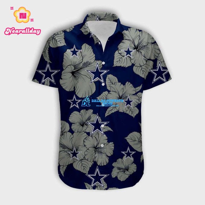 Dallas Cowboys custom 3D Hawaiian shirt