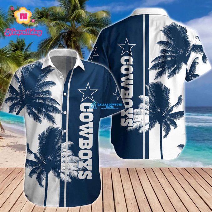 Dallas Cowboys custom 3D Hawaiian shirt N77117