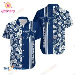 Dallas Cowboys Flowers Print Great Gift For Fan Hawaiian Shirt