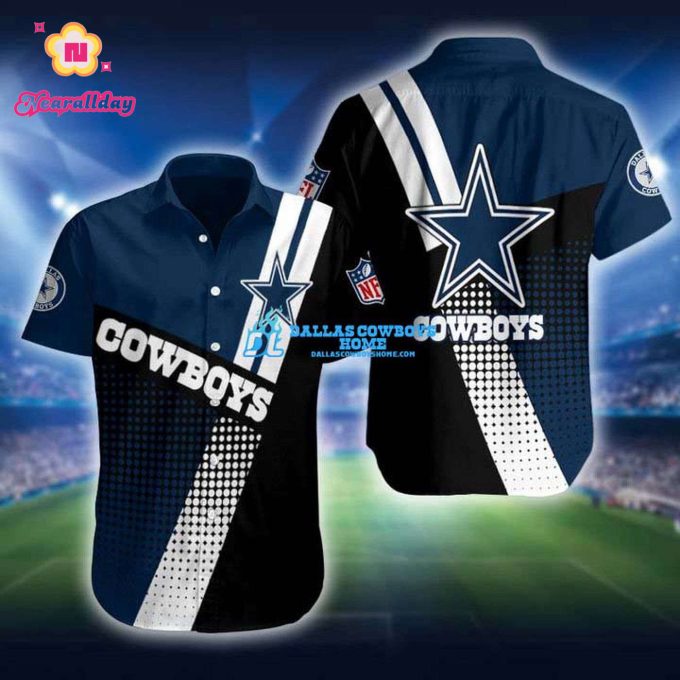 Dallas Cowboys Hawaiian shirt 0001220002 Design by Dallas Cowboys Home