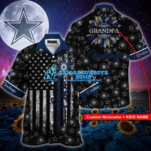 Dallas Cowboys Hawaiian shirt 0001220010 Design by Dallas Cowboys Home