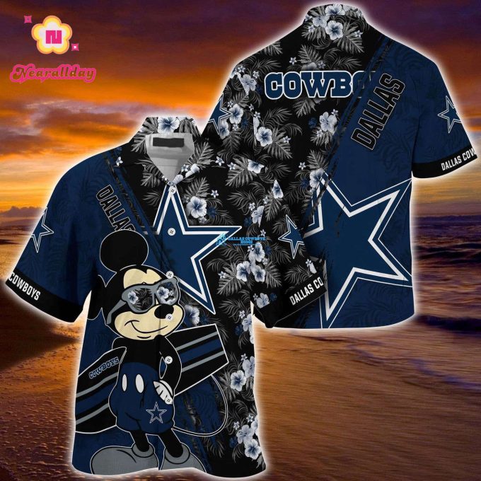 Dallas Cowboys Hawaiian shirt 0001220021 Design by Dallas Cowboys Home