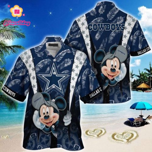 Dallas Cowboys Hawaiian Shirt Bg400