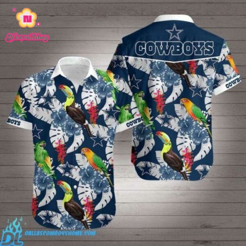 Dallas Cowboys Hawaiian Shirt Button Up Short Sleeve