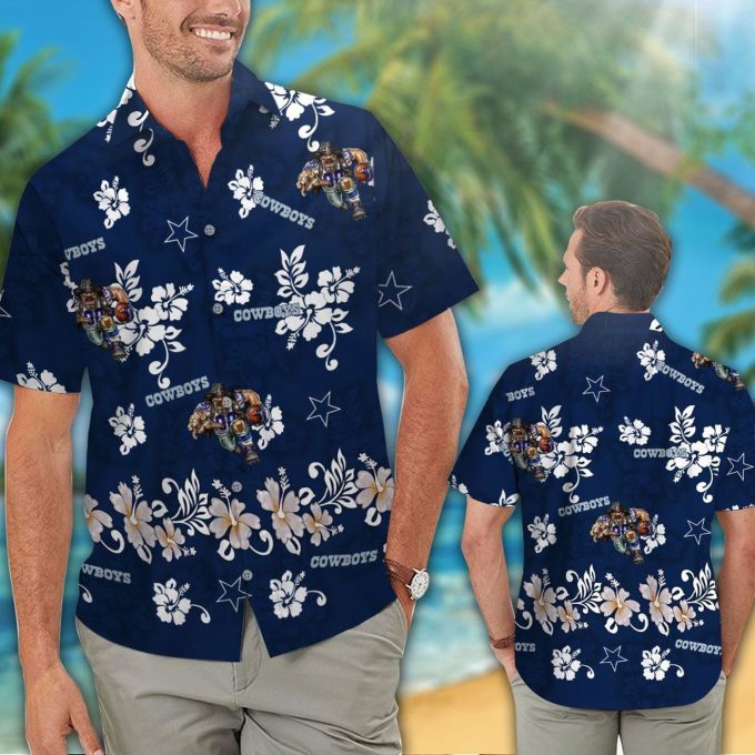 Dallas Cowboys Hawaiian Shirt Gift for Men Women #14