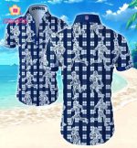 Dallas Cowboys Hawaiian Shirt Summer Gift Tropical Flower Slim Fit Body