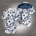 Dallas Cowboys Hawaiian Shirt Summer Gift Tropical Flower Slim Fit Body