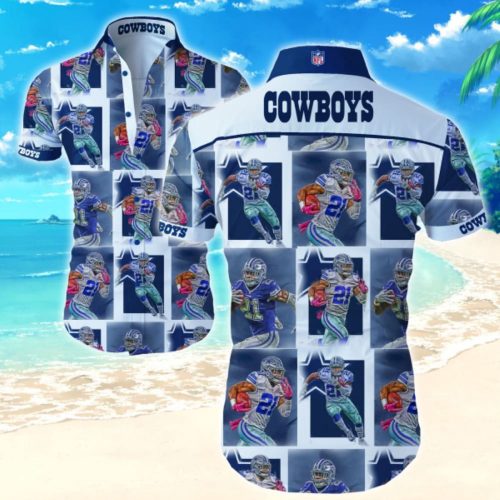 Dallas Cowboys Hawaiian Shirt Summer Gift Tropical Flower Slim Fit Body