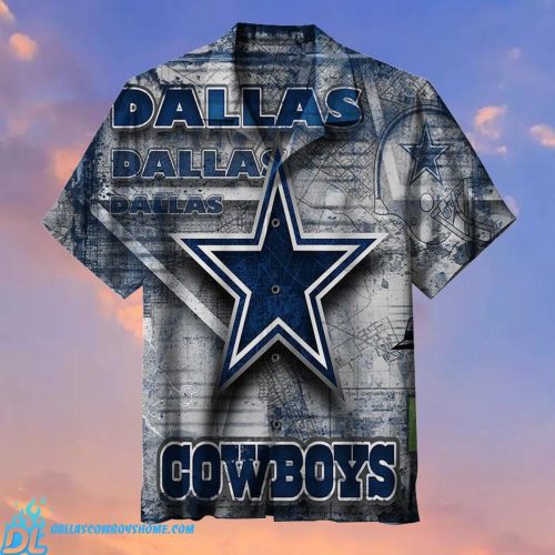 Dallas Cowboys Hawaiian Shirt Tropical Flower summer 2021