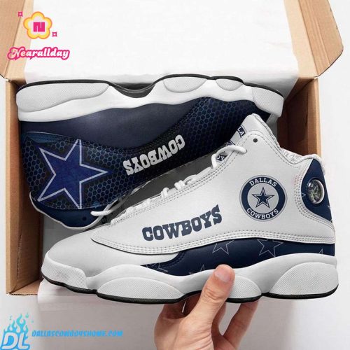 Dallas Cowboys Jordan 13 3D print full