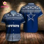 Dallas Cowboys Mens Button Up Hawaiian Shirts Summer Casual Dallas Cowboys Mens Button Up Hawaiian Shirts Summer Casual