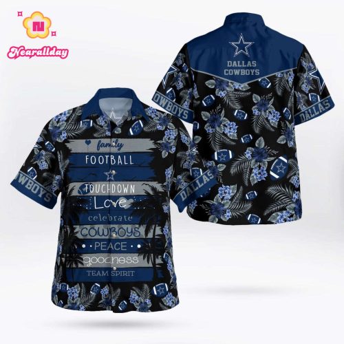 Dallas Cowboys Paradise Hawaii Shirt Gift