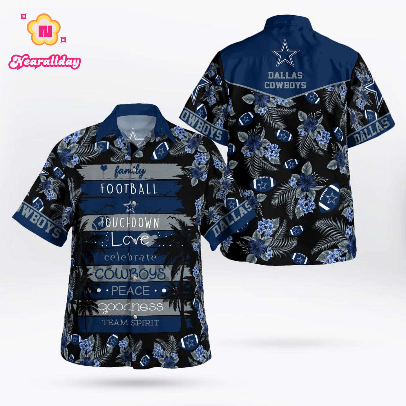Dallas Cowboys Paradise Hawaii Shirt Gift Dallas Cowboys Paradise Hawaii Shirt Gift
