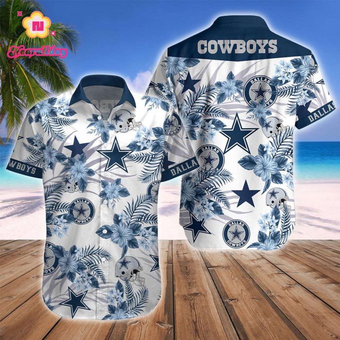 Dallas CowboysNFL Floral Hawaii Shirt Gift