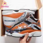 Denver Broncos Air Jordan 13 Sneaker Custom For Fans Gift