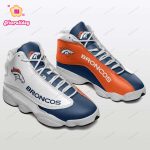 Denver Broncos Air Jordan 13 Sneaker Custom For Fans Gift