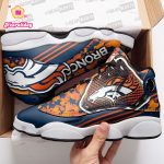 Denver Broncos Air Jordan 13 Sneaker Custom For Fans Gift
