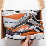 Denver Broncos Air Jordan 13 Sneaker Custom For Fans Gift