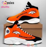 Denver Broncos Air Jordan 13 Sneaker Custom For Fans Gift