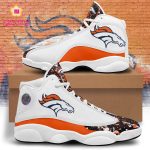 Denver Broncos Air Jordan 13 Sneaker Custom For Fans Gift