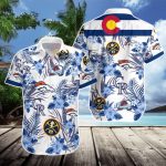 Denver Sports Hawaiian Shirt Gift Set – Broncos Nuggets Rockies Avalanche