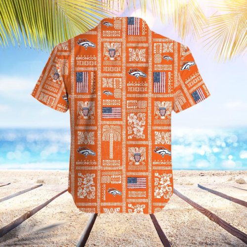 Denver Broncos Hawaiian Shirt