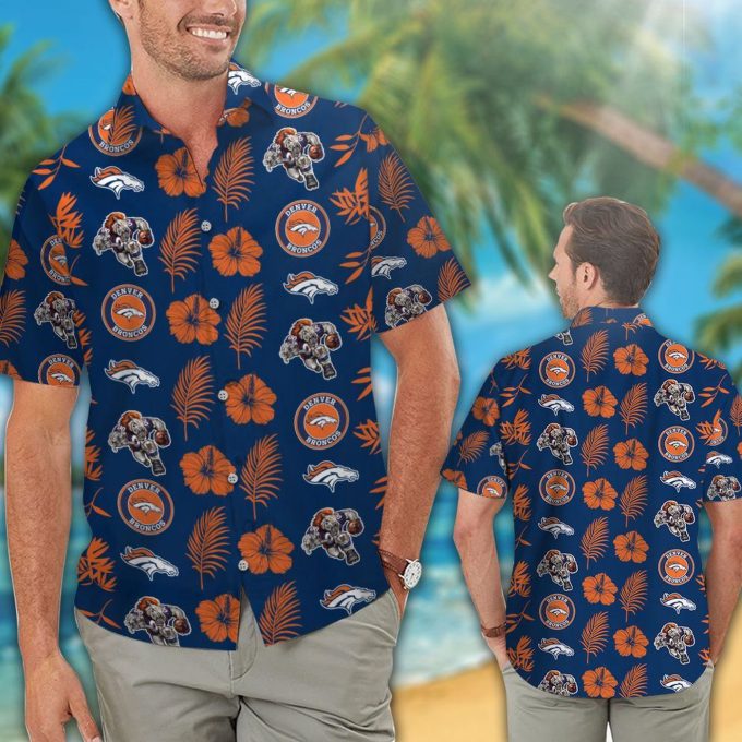 Denver Broncos Hawaiian Shirt Gift for Men Women #13