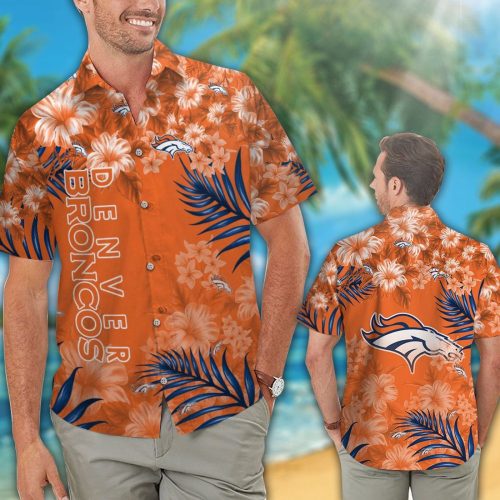 Denver Broncos Hawaiian Shirt Gift for Men Women #3