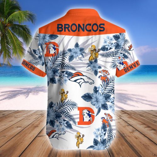Denver BroncosNFL Floral Hawaii Shirt Gift