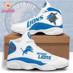 Detroit Lions Air Jordan 13 Sneaker Custom For Fans Gift