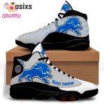 Detroit Lions Air Jordan 13 Sneaker Custom For Fans Gift