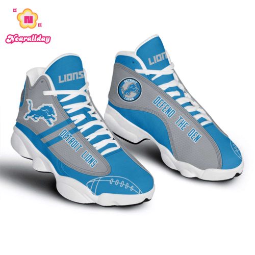 Detroit Lions Air Jordan 13 Sneakers 1021