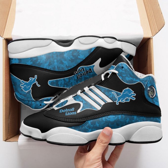 Detroit Lions Air Jordan 13 Sneakers BG104