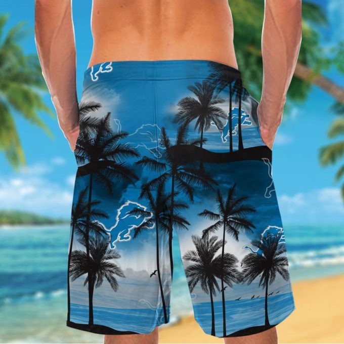 Detroit Lions Hawaiian Shirt Gift for Men Women #19