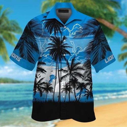 Detroit Lions Hawaiian Shirt Gift for Men Women #22