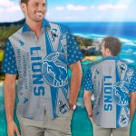 Detroit Lions Hawaiian Shirt Gift for Men Women #25